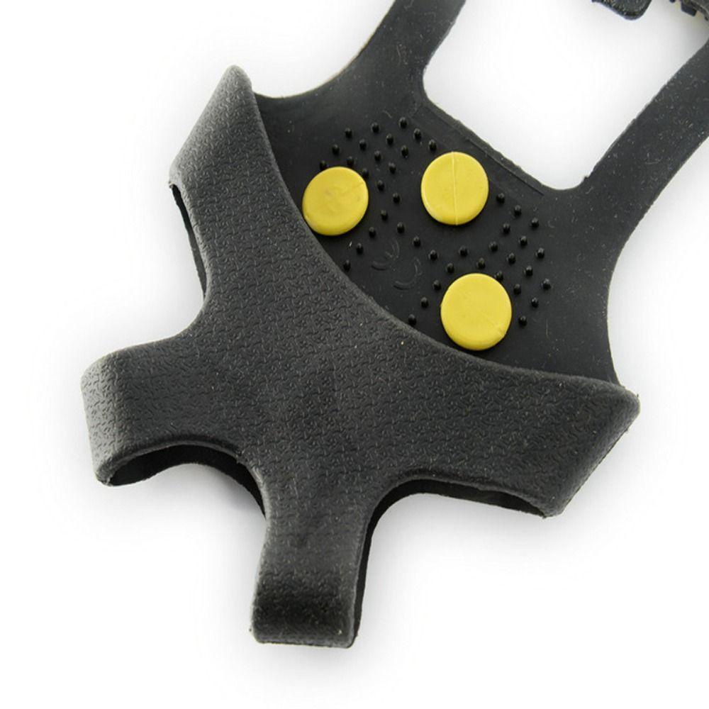 Repair Craft LUCKY-EBINLANDS 1Pair Ice Grippers Wear-resistant S-XXL Anti Slip Crampons Safety Tool TPE 10 Studs Snow... - Image 2