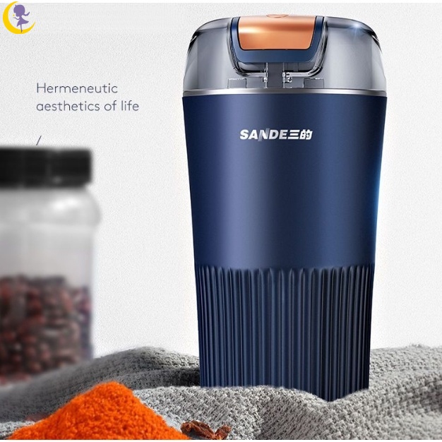 2023 New Small Grain Grinder Coffee Grinder Stainless Steel Nuts Beans Grains Mill Herbs Electric Grinding Machine for kitchen YK