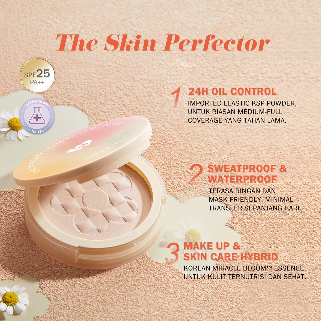 Bnb barenbliss Korean Bloomatte Fine to Refine Compact Powder