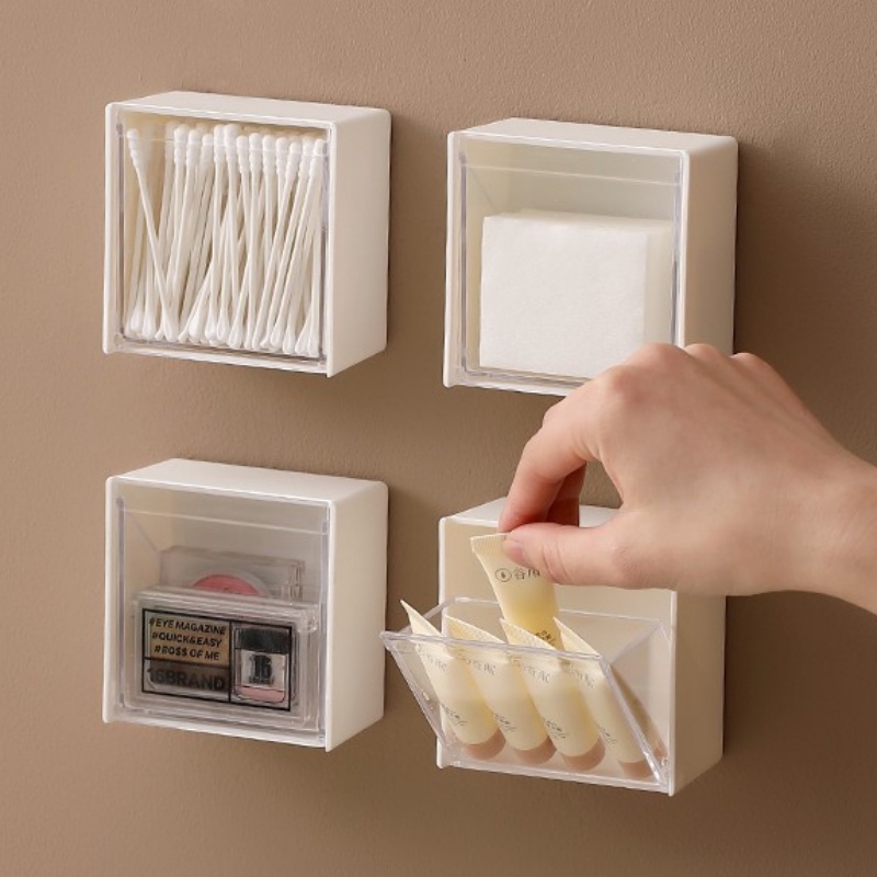 Purpose Durable Flap Type Data Line Headset Box Wall Mounted Cosmetics Organizer Case Jewelry Hairclip Storing Contai... - Image 2