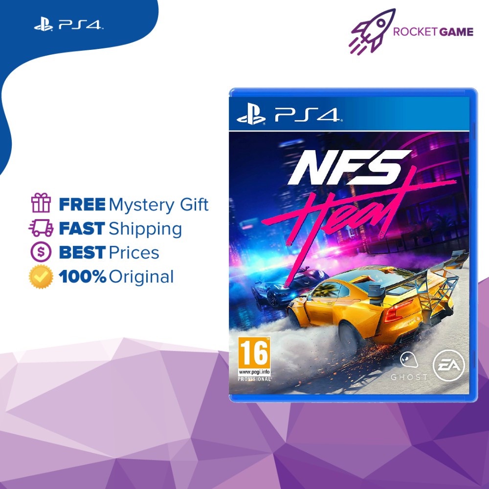 (PS4) Need for Speed Heat (ENG/CHN) *Original Brand New & Sealed*