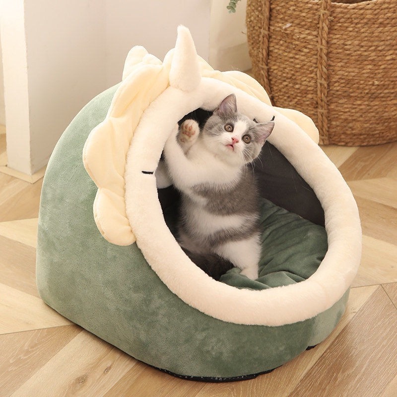 Must Have MURAH Foldable Cat Bed Pet Sleepping Dog Indoor House nest Reliable - Image 5