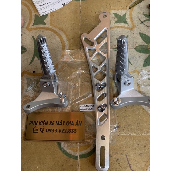 [Real Picture] Footrest Malay + Pas 10 CNC Bonnet Cups For ex 150 Exciter 150, ex 155 Exciter 155, WIN / WINX / SONIC + 