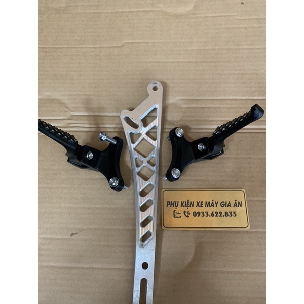 Versatile Durable Footrest Malay + Pas 10 CNC Bonnet Cups ex 150 Exciter 155 WIN / WINX SONIC - Image 3