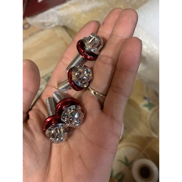 Versatile Durable Footrest Malay + Pas 10 CNC Bonnet Cups ex 150 Exciter 155 WIN / WINX SONIC - Image 5