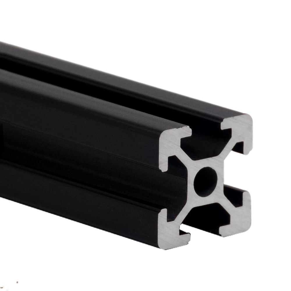 Reliable Must 1PC BLACK 2020 European Standard Anodized Aluminum Profile Extrusion 100mm 800mm Length Linear Rail 500... - Image 4