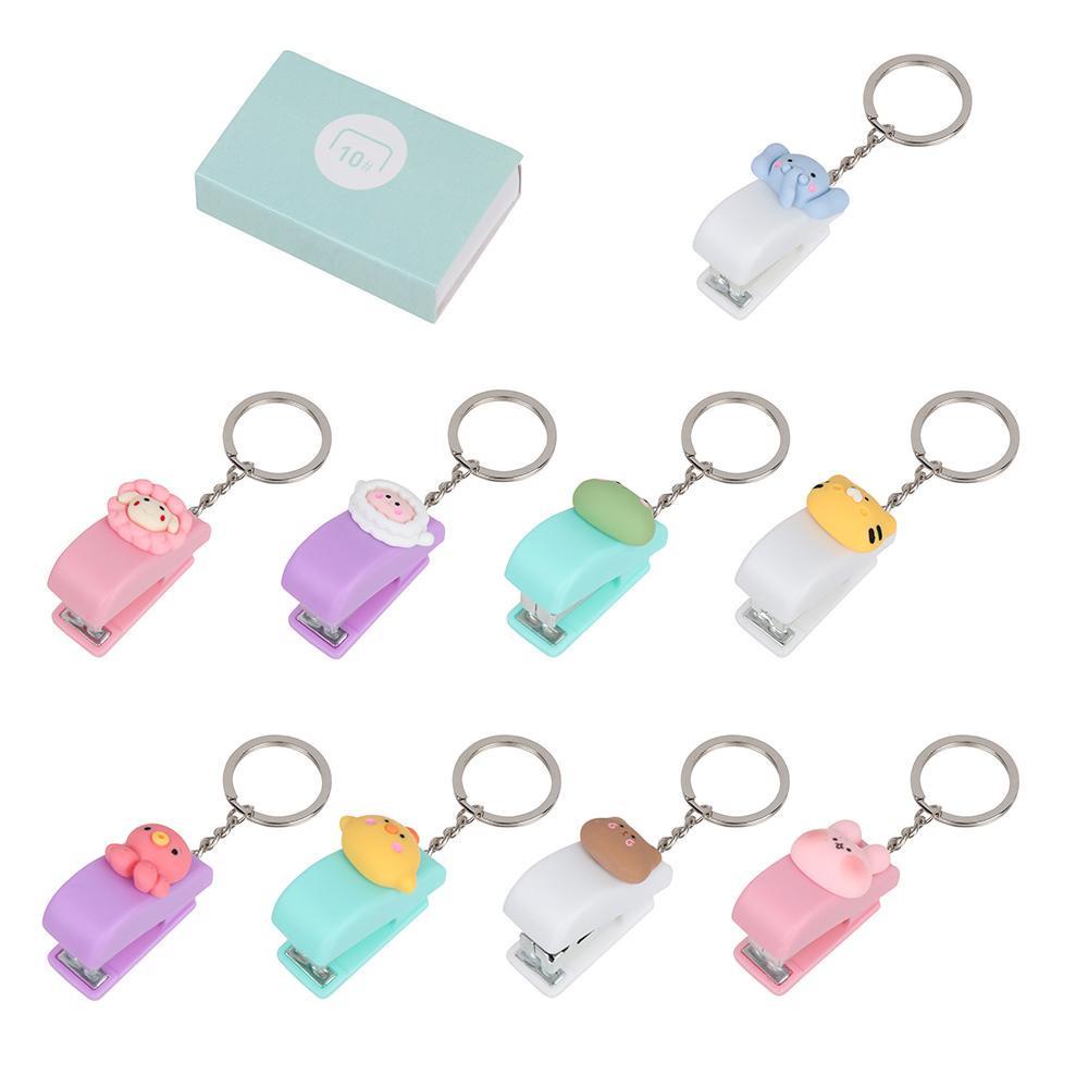 Hardware Tool QQIN Mini Stapler Stationery File Organizer Binder Tools Paper Clips - Image 4