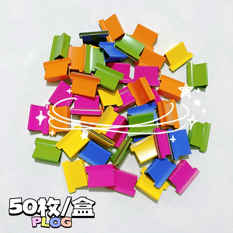 Durable Reliable Inklink Ins Style Reusable Transparent Stapler A4 Paper Binder Clip Holder Student Office Maximum 40... - Image 3