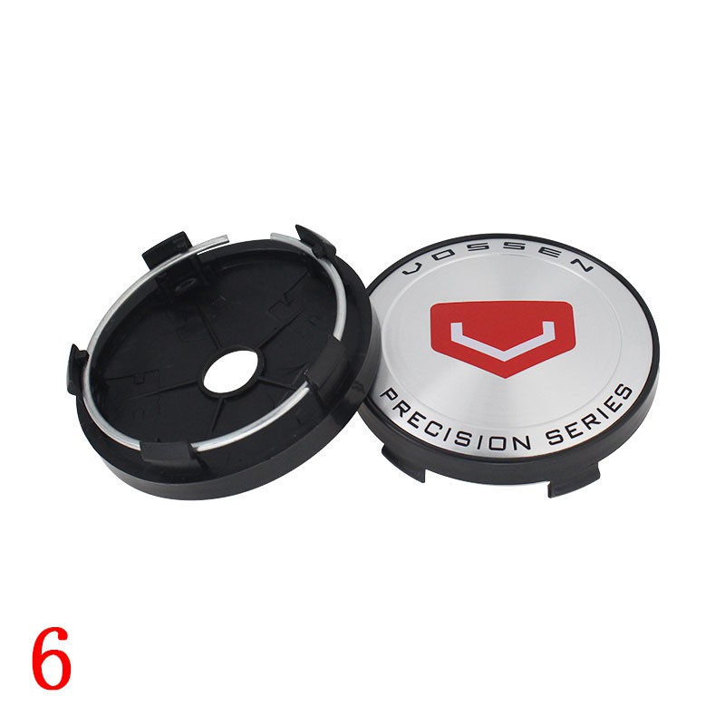 Quality Reliable 4pcs universal 60mm vossen center cap logo emblem sticker wheel cover rim car hub Have Multi