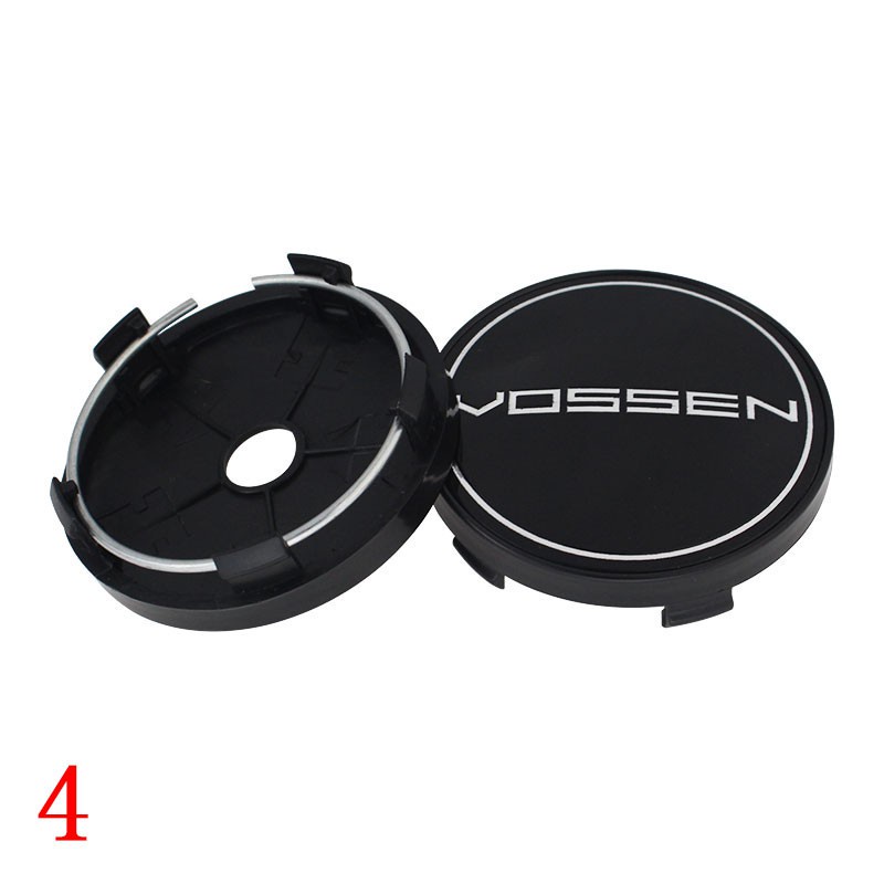 Quality Reliable 4pcs universal 60mm vossen center cap logo emblem sticker wheel cover rim car hub Have Multi - Image 4