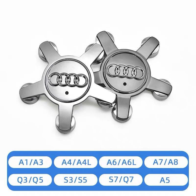 Have Durable 4pcs/set 5-claw Audi Sline Wheel Center Hub Cap 135mm A3 A4L A5 A6L A8L Q3 Q5 Q7 Purpose - Image 4