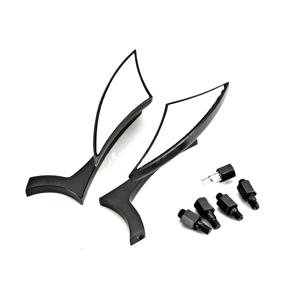 Premium Quality 1Pair Blade Motorcycle Rearview Side Mirrors Black Harley-Davidson Touring Electra Glide Must - Image 3