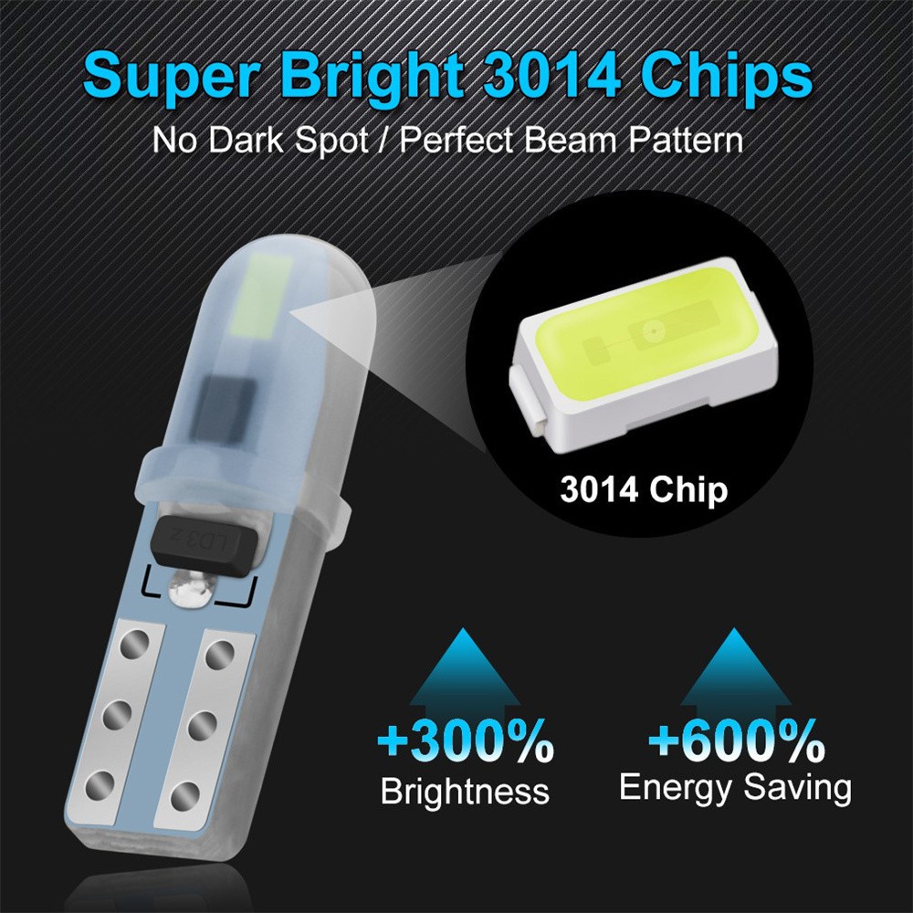 Must Purpose <INT2>T5 LED Auto Dashboard Light Wedge Instrument Lamp Indicator Signal Bulbs High Ligh Reliable Quality - Image 3