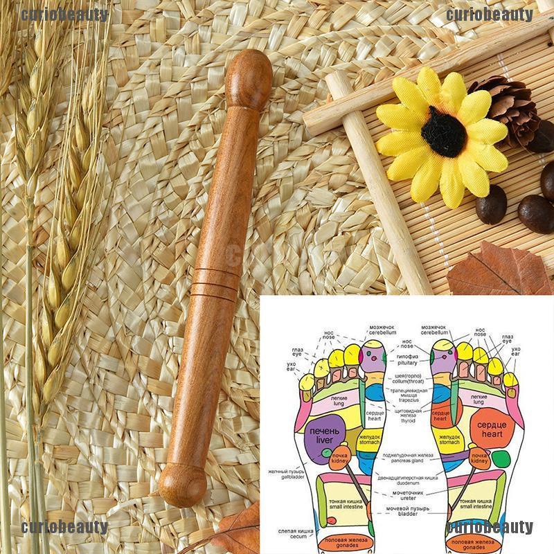 Craft Hardware {ZTMYCC} wooden foot spa therapy thai massage health relaxation wood stick tools Buy it - Image 3