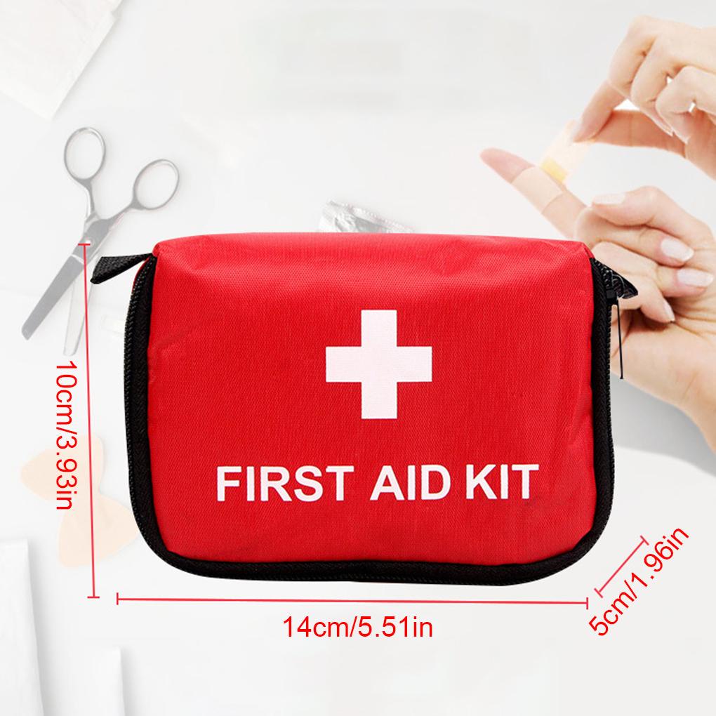 Casual Daily First Aid Kit Outdoor Car Travel Bag Emergency Survival Camping Portable Pack Hiking Empty - Image 2