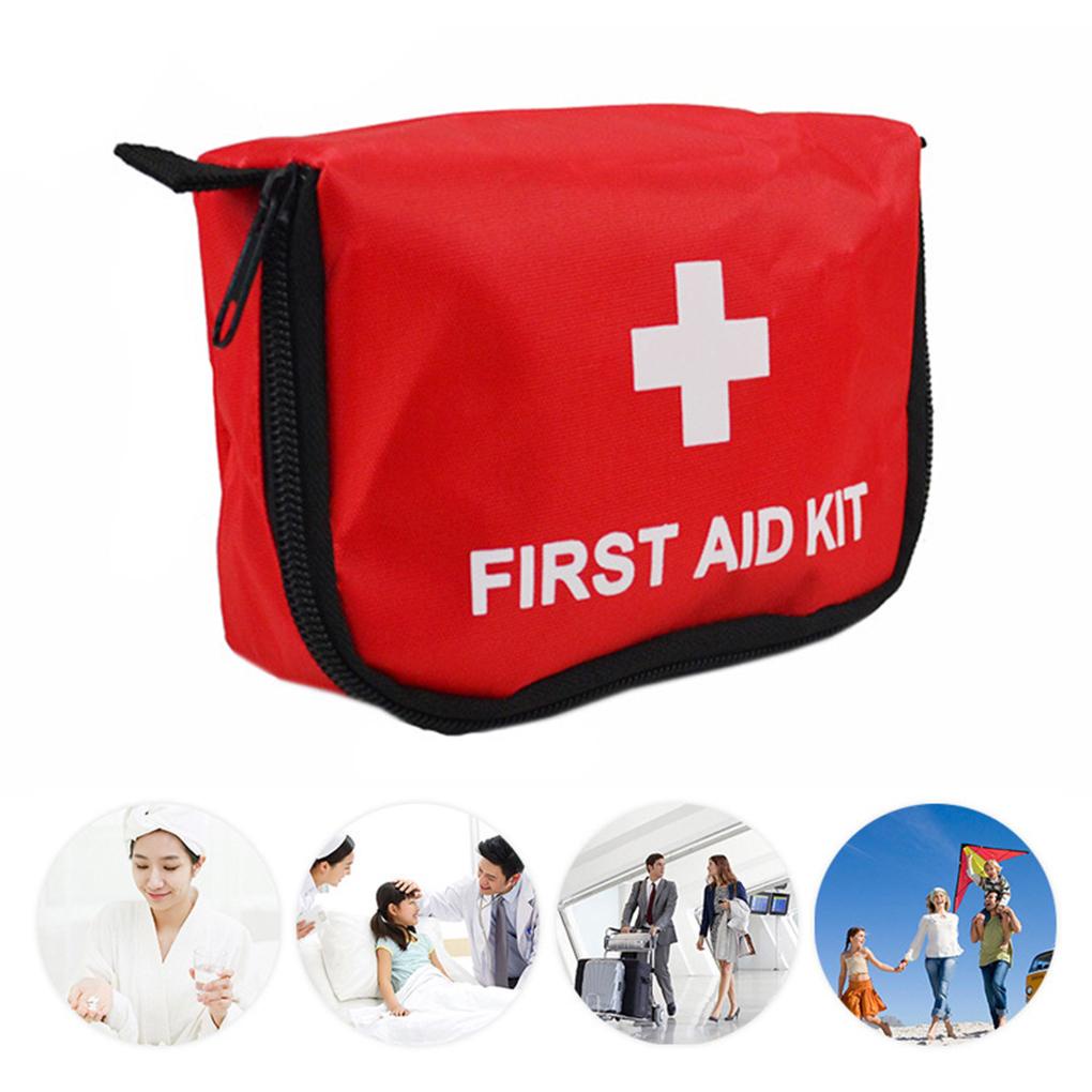 Casual Daily First Aid Kit Outdoor Car Travel Bag Emergency Survival Camping Portable Pack Hiking Empty - Image 4