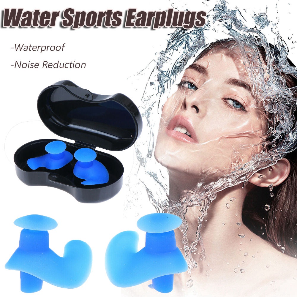 Have Must Ear Plugs Security Noise Reduction Protector Water Sports Silicone Safety Supplies Swimming Sleep Noice - Image 2