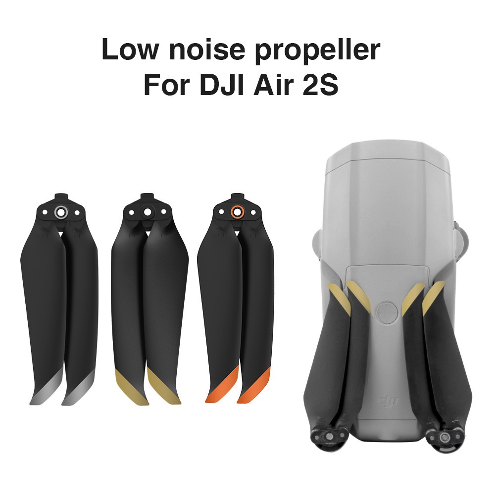 Essential Purpose 4pcs Propellers DJI Mavic Air 2/Air 2S Low-Noise Props Blade 7238 Foldable Quick Release Propeller ... - Image 2