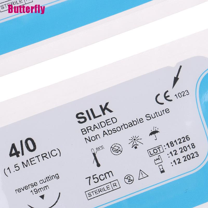Quality Premium Butterfly~~12Pcs Surgical Silk Thread Suture Practice Kit - Image 2