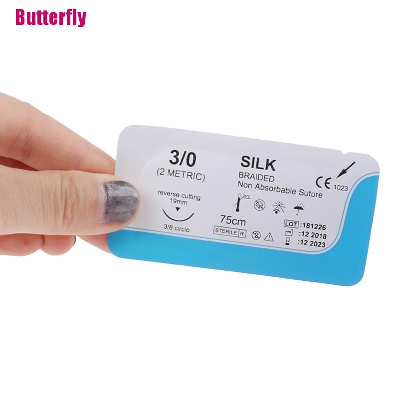 Quality Premium Butterfly~~12Pcs Surgical Silk Thread Suture Practice Kit - Image 4