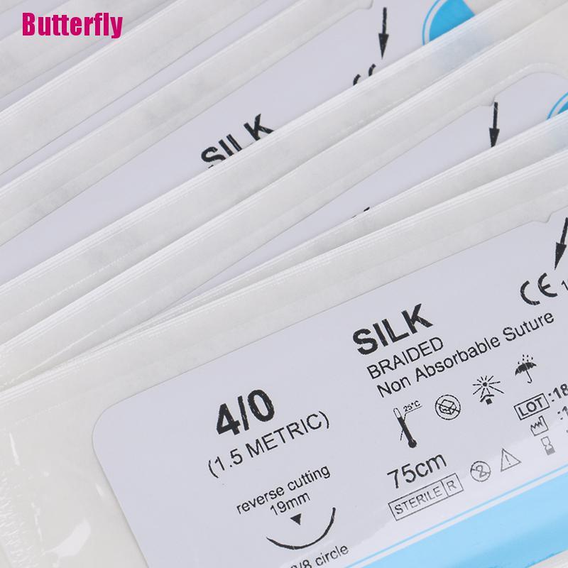Quality Premium Butterfly~~12Pcs Surgical Silk Thread Suture Practice Kit - Image 5