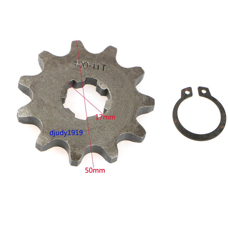 Reliable Multi Front Engine Sprocket #420 10-19T Teeth 17mm 420 Chain Retainer Plate Locker Motorcycle Dirt Bike ATV ... - Image 5