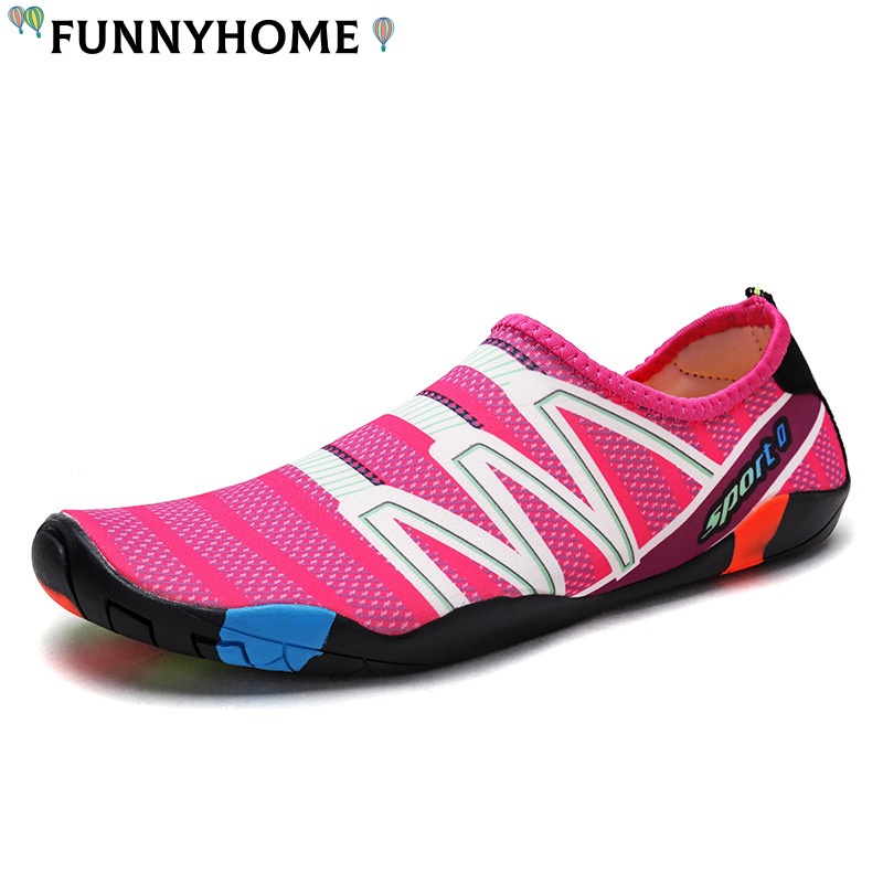Breathable Gym Funnyhome outdoor beach shoes swimming diving skin snorkeling anti-slip wading Athletic Fitness - Image 3