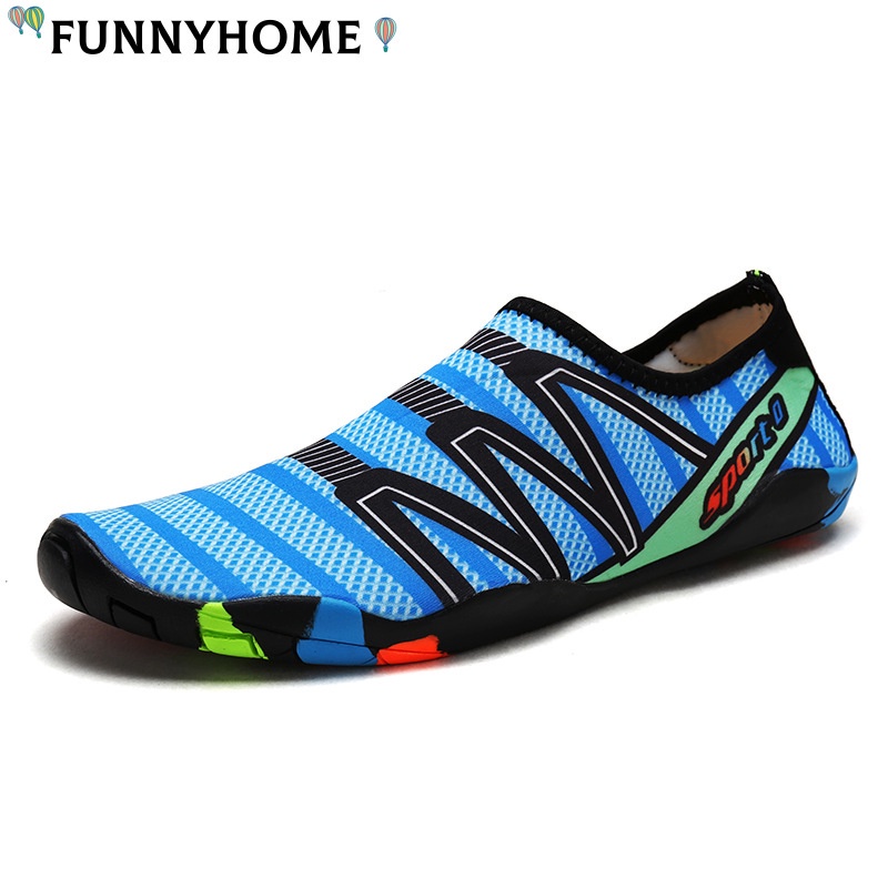 Breathable Gym Funnyhome outdoor beach shoes swimming diving skin snorkeling anti-slip wading Athletic Fitness - Image 4
