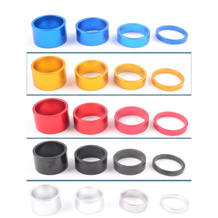 Have Reliable Bicycle Fork 28.6 Ø 1.1/8” Headset Spacer Washers Ring 5mm 10mm Stem Washer Basikal Tengkok Cincin E... - Image 4