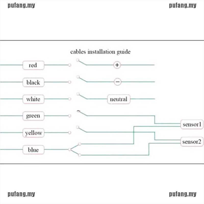 Durable Premium LED Universal Digital Gear Indicator Motorcycle Display Shift Lever Se - Image 3