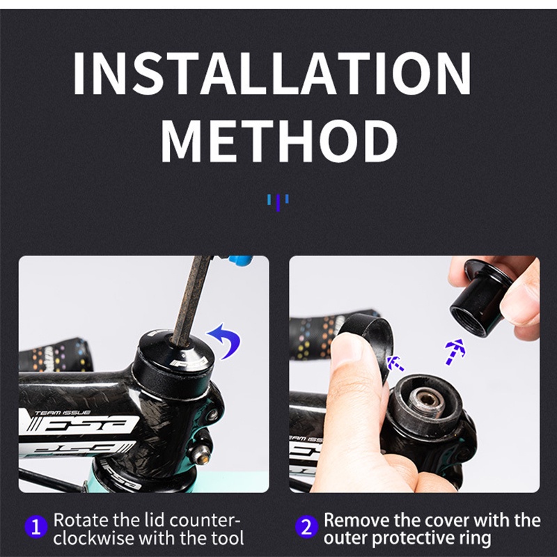 Elegant Chronograph Bicycle Stem Computer Mount Portable Road Mountain Bike Speedmeter Holder 360degree Rotation Stop... - Image 2