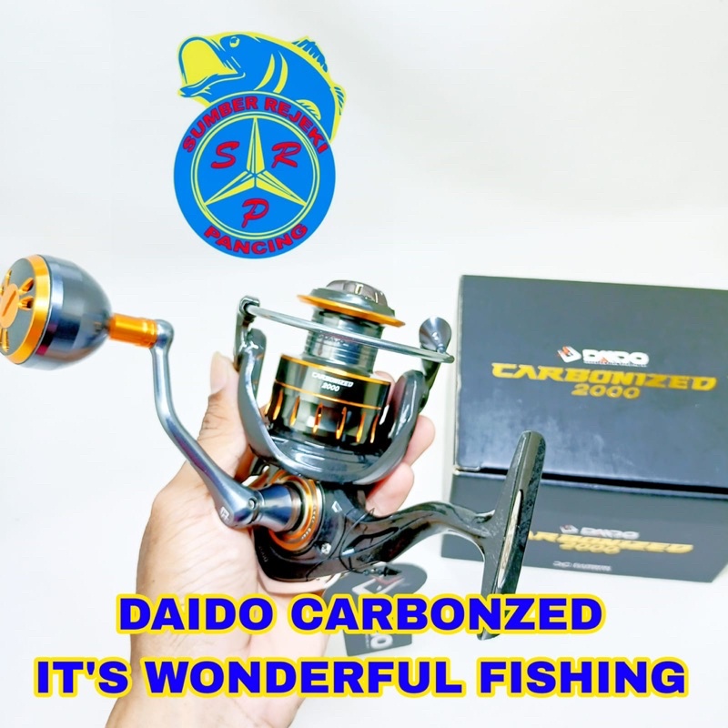 Must Multi Daido carbonized reel 800 1000 2000 3000 4000 6000 Quality Premium - Image 2