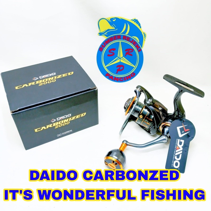 Must Multi Daido carbonized reel 800 1000 2000 3000 4000 6000 Quality Premium - Image 4
