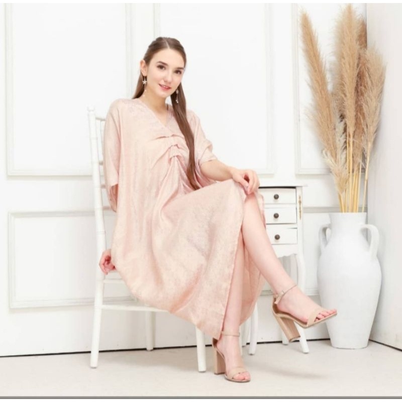 Reliable Essential Aruna Plain Viscose Tunic Kaftan (Top Only) Multi Purpose - Image 4