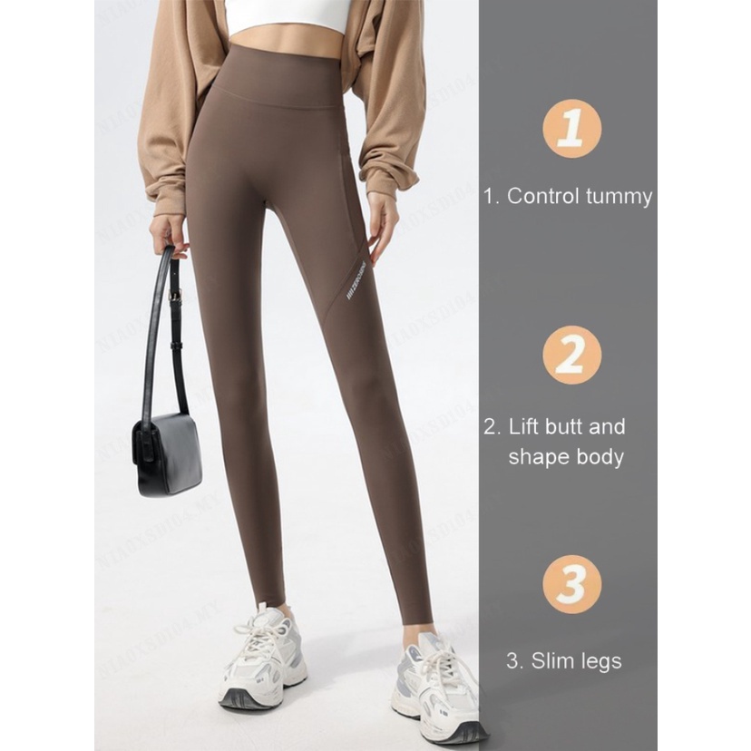 Reliable Versatile Shark pants belly lifting hip shaping Barbie pockets wear outside Must Multi - Image 5