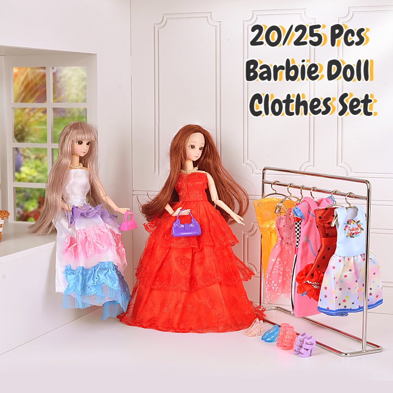 Must Premium 1set Doll Clothes Set Fashion Daily Outfit Party Dress Uniform Series 30cm - Image 2