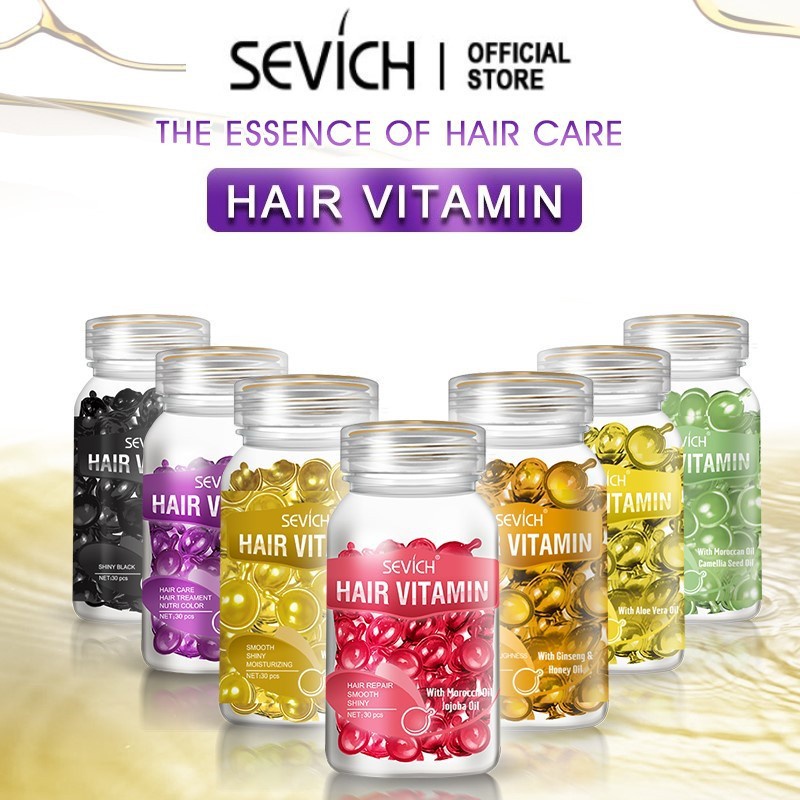 Versatile Have SEVICH Hair Vitamin Repair Damaged Essence (30 Capsules) - Image 4