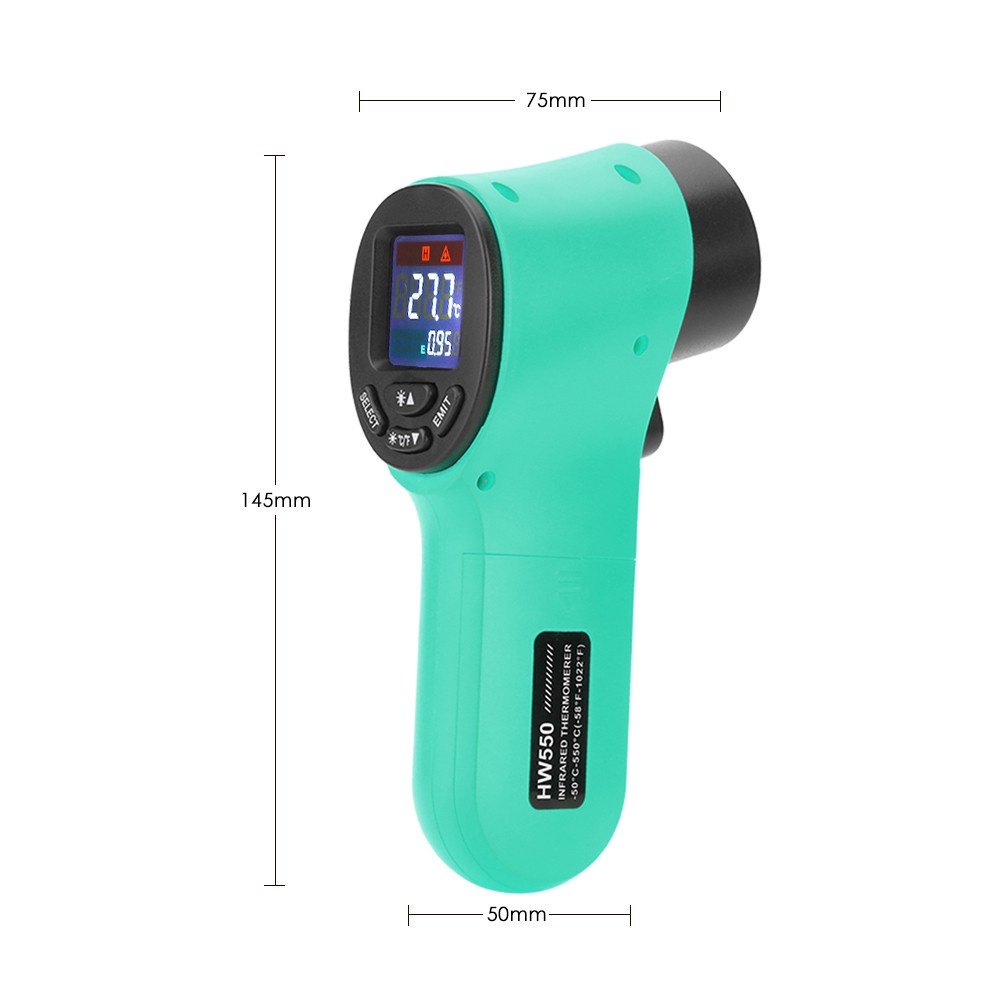 Quality Multi GM320 Thermometer Non-Contact LCD Laser Infrared Digital Temperature Meter - Image 3