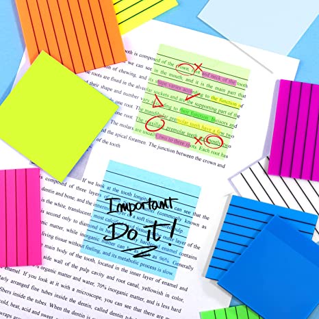 Reliable Quality 1 Pc Colorful Transparent Convenience Stickers Horizontal Index Marker Sticky Notes Self Adhesive Multi - Image 2