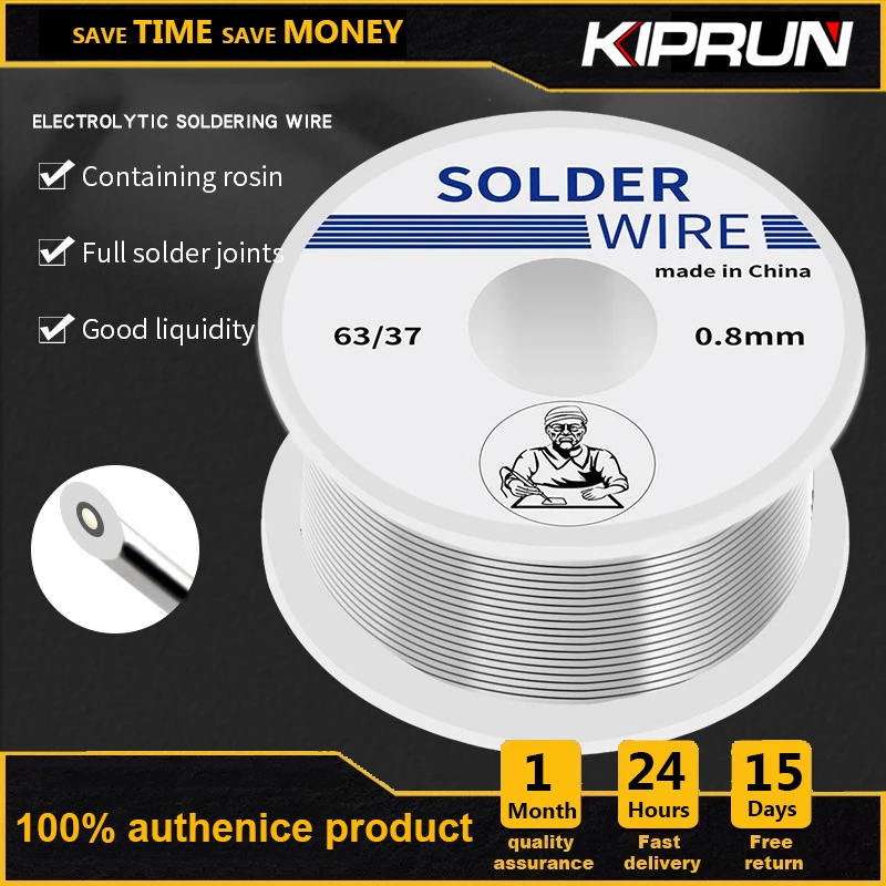 Have Essential KIPRUN Tin Lead Rosin Core Soldering Solder Iron Wire Melt Flux Reel 0.8/1.0MM Quality Multi - Image 2