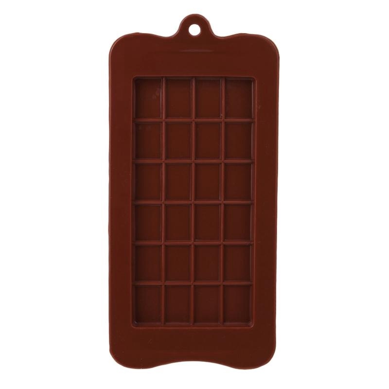 Quality Essential Square Silikon Silicone Chocolate Molds DIY Candy Sugar Mould Bar Block Ice Tray Cake Bake Mold - Image 4
