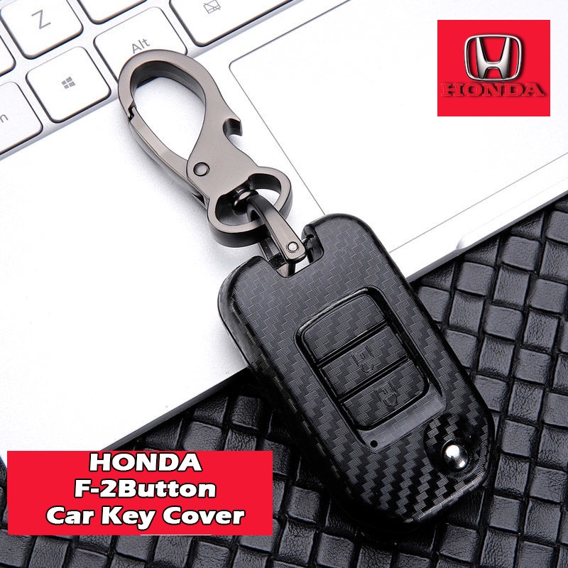 Purpose Durable 2018 2019 Honda City Carbon Car Key Case Cover 10 generations Civic CR-V Accord Jade Jazz Pilot Cride... - Image 2