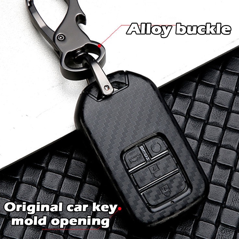 Purpose Durable 2018 2019 Honda City Carbon Car Key Case Cover 10 generations Civic CR-V Accord Jade Jazz Pilot Cride... - Image 5