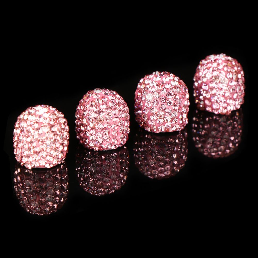 C Essential WATTLE 4pcs High Quality Tire Valve Caps Dust-proof Car Charms Decoration Shining Wheel Cap New 5 Colors ... - Image 5