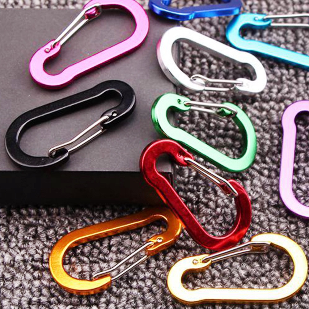 Durable Must WATTLE 5pcs Climbing Multi-Use Outdoor Backpack Aluminum Alloy Carabiner Lock Buckle Quality - Image 5