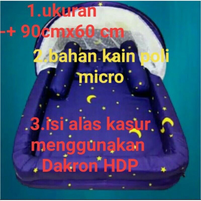 Outdoor Fashion Mattress Mosquito Net Baby Pool SET Pillow Bolster Newborn Plastic Bag Casual Travel - Image 5