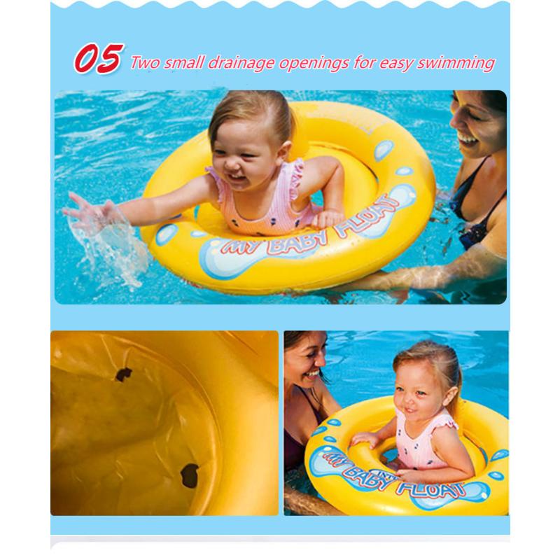 Versatile Premium Baby Swimming Float Sitting 0-3 Years Ring Under Armpit Household Inflatable Mattress Durable - Image 2