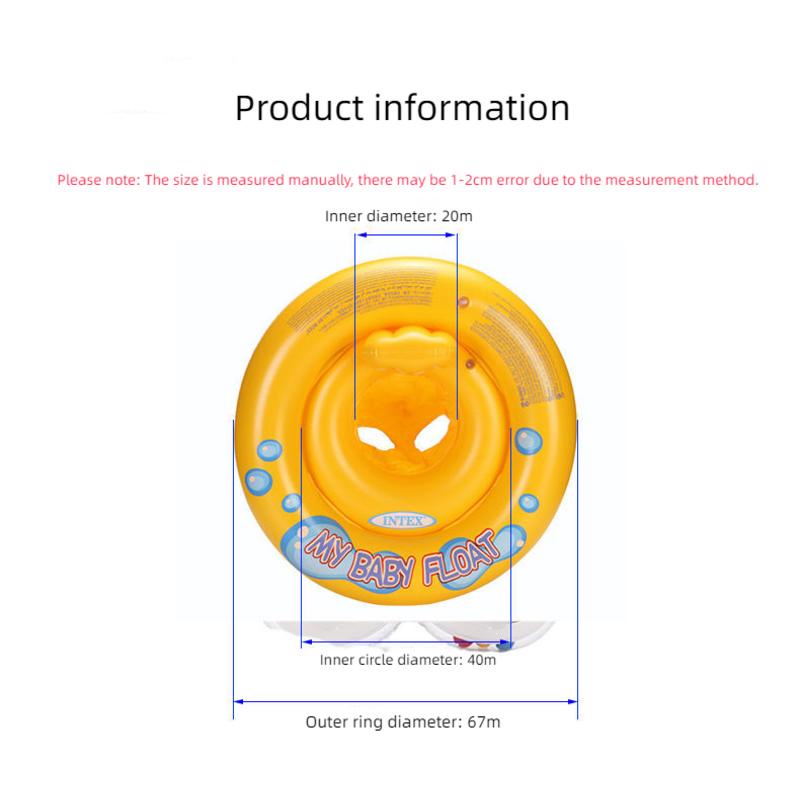 Versatile Premium Baby Swimming Float Sitting 0-3 Years Ring Under Armpit Household Inflatable Mattress Durable - Image 3