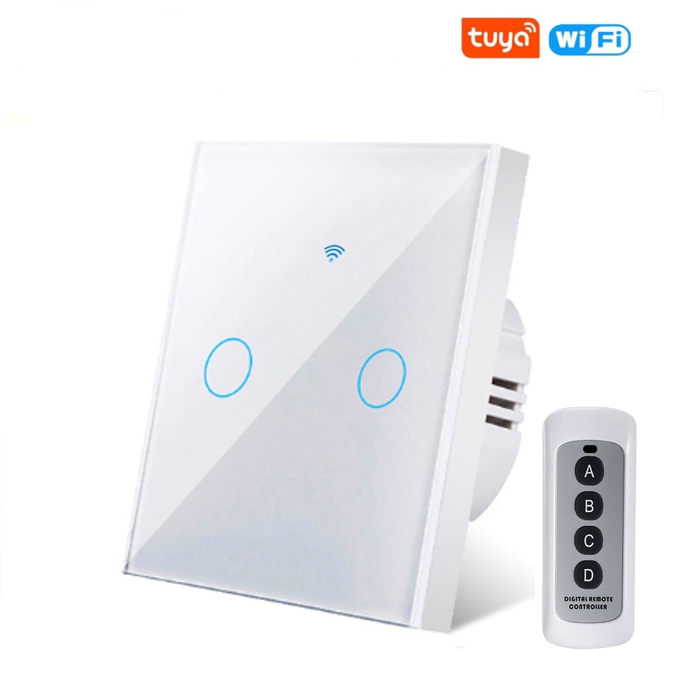 Purpose Premium WiFi Switch Light No Neutral Wire Required 1/2/3 Gang Smart Touch Tuya Life Home Support Alexa Googl ... - Image 5