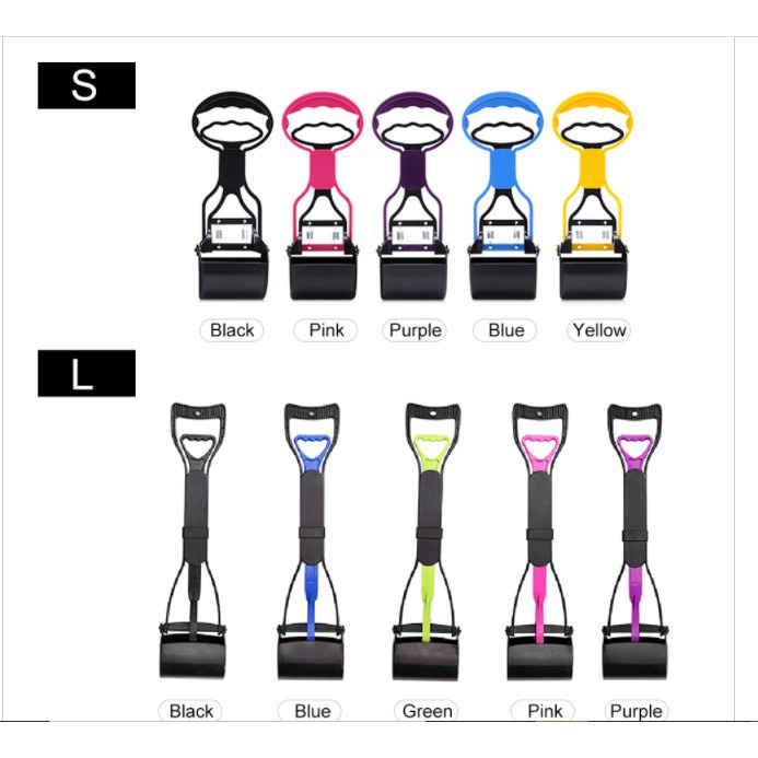 Premium Reliable Dog cat pet pooper scooper jaw poop scoop pick up clean waste Long Reach Handle Durable Have